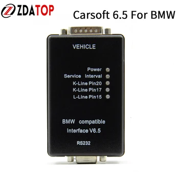 

ForBMW Carsoft 6.5 Diagnostic Tool Carsoft 6.5 High Quality Carsoft 6.5 ForBMW MCU--E30/ E31/E32/E34/E36/E38/E39/E60/E6