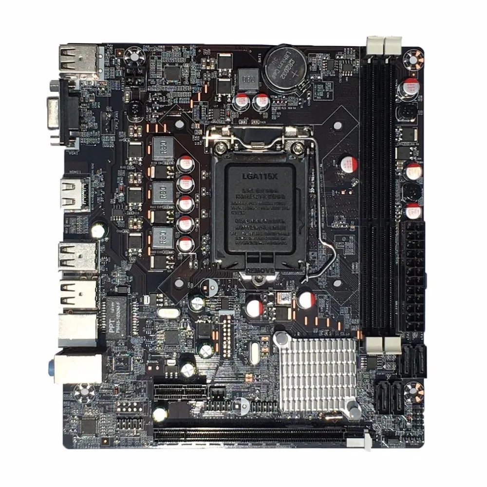 Профессиональная материнская плата H61 для настольного компьютера, материнская плата 1155 Pin, интерфейс процессора, обновление USB2.0 DDR3 1600/1333