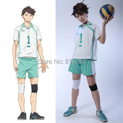 Haikyuu及川徹no 1高校制服半袖スポーツウェアアニメコスプレ衣装 Anime Cosplay Costumes Cosplay Costumehigh School Uniform Aliexpress
