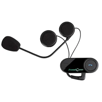 

Bluetooth Walkie-talkie 3-way Link 2 100m Helmet Intercom Headphones Three People To Switch Automatically Answer Freedconn