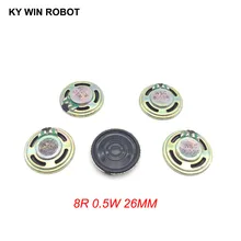 *#Best Price 5pcs/lot New Ultra-thin speaker 8 ohms 0.5 watt 0.5W 8R speaker Diameter 26MM 2.6CM thickness 4.5MM *#Best Price 5pcs/lot New Ultra-thin speaker 8 ohms 0.5 watt 0.5W 8R speaker Diameter 26MM 2.6CM thickness 4.5MM