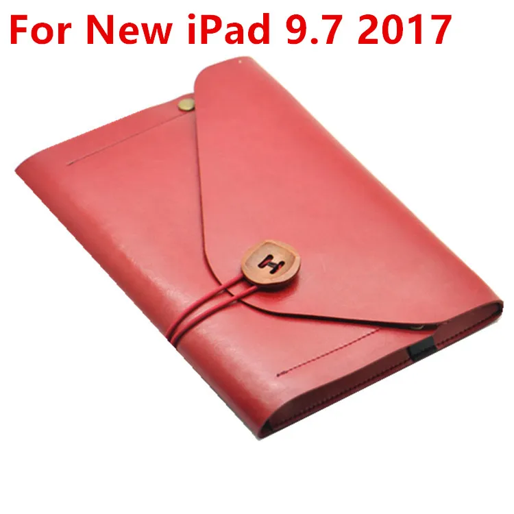 Для нового iPad 9,7 роскошный чехол-портмоне в ретро-стиле из искусственной кожи чехол для планшета для iPad Air 2/1 Pro 9,7 принципиально чехол для iPad Mini 1/2/3/4 - Цвет: Red 4