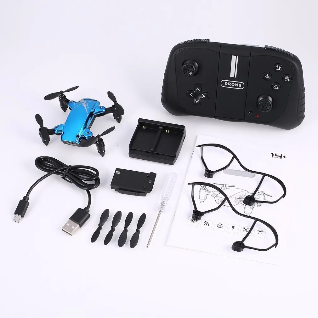 

S9M 2.4G Mini Pocket Foldable FPV RC Quadcopter Drone with 720P HD Wifi Camera Real-time Altitude Hold Headless Mode