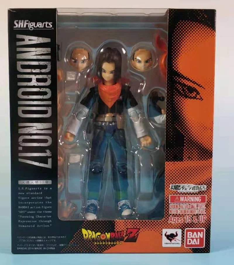 Dragon Ball Z Супер СВЧ Android № 17 рис Brinquedos куклы игрушки Figurals|Игровые фигурки и