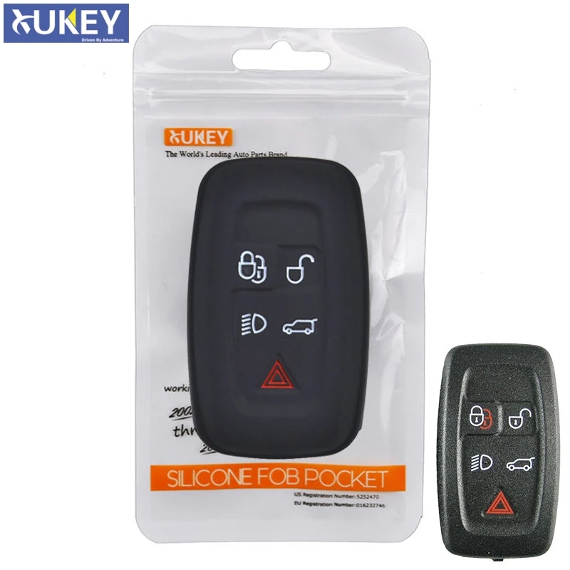 Для Land Rover Discovery 4 для Range Sport Vouge 2009 2010 2011 2012 силиконовый чехол ключей с