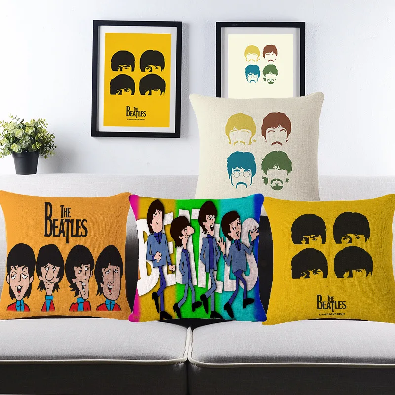 Beatles Home Decor Techieblogie Info Cartoon Beatles One Side Printing Home Decor Sofa Car Seat