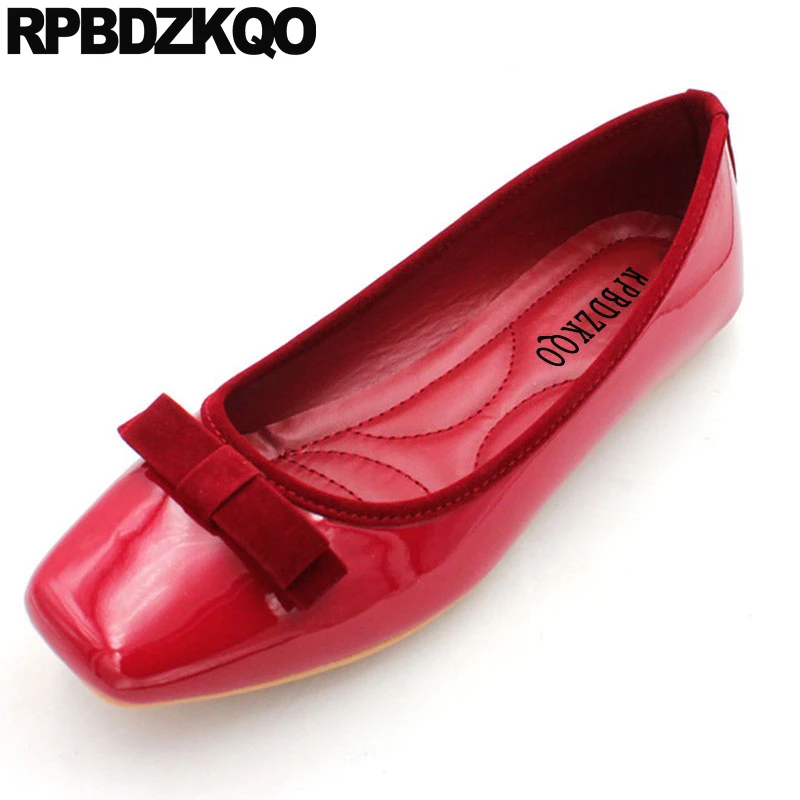 designer black ballet flats