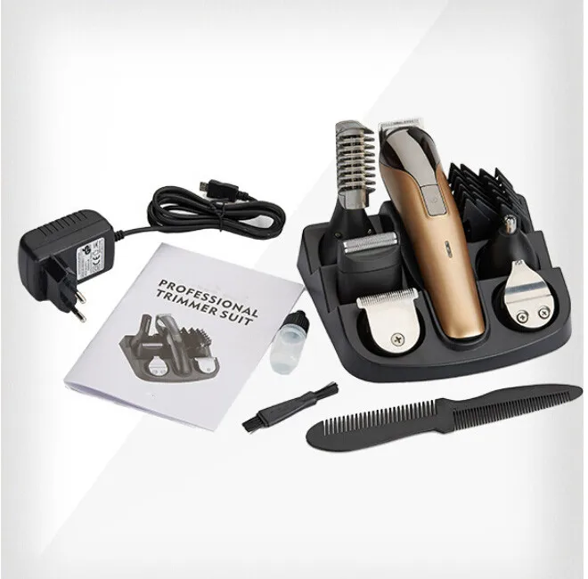 Бренд 100-240 в электрический триммер для стрижки волос борода профессиональный резак для стрижки волос Машинка для стрижки волос
