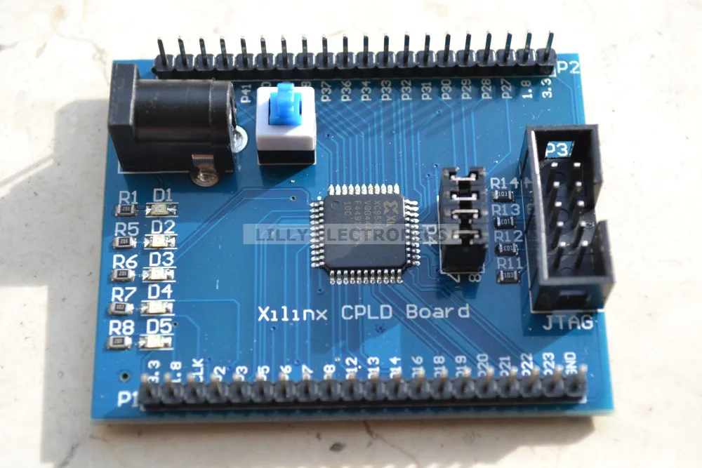 

3,3 В Xilinx XC9536XL CPLD Test Learn Development Board с интерфейсом JTAG