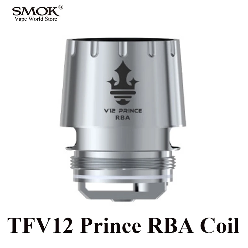 

Electronic Cigarette SMOK TFV12 Prince Tank RBA Coil Vape Mag Kit Box Mod Mag Kit Stick Prince Atomizer RBA Core S206