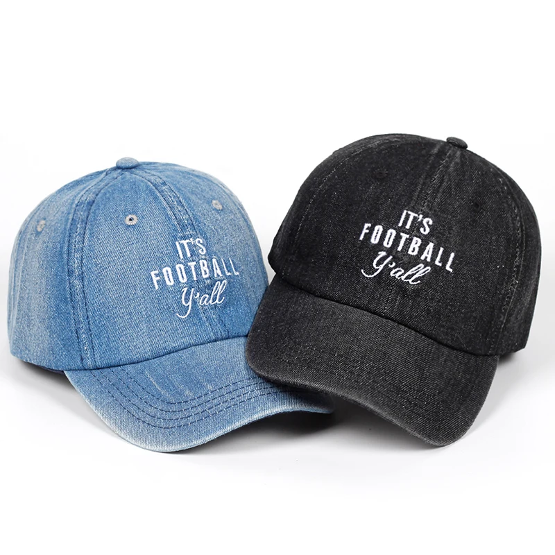 2018 nueva Washed Denim Snapback sombreros otoño verano hombres mujeres gorra de béisbol Golf Sunblock Beisbol Casquette gorras de Hockey 2018 nueva Washed Denim Snapback sombreros otoño verano hombres mujeres gorra de béisbol Golf Sunblock Beisbol Casquette gorras de Hockey