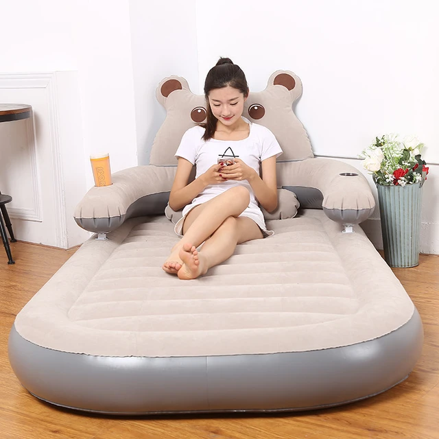 Air Bed Inflatable Mattress Room  Inflatable Air Mattress Hole - Bed  Inflatable - Aliexpress