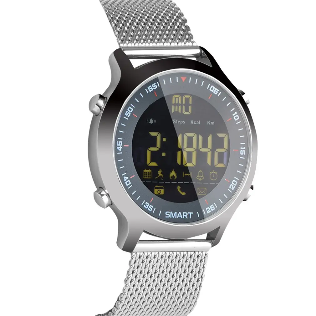 5ATM IP67 Водонепроницаемый EX18 Bluetooth Smart часы профессиональный Дайвинг спортивные наручные часы телефон сообщение Push SmartWatches