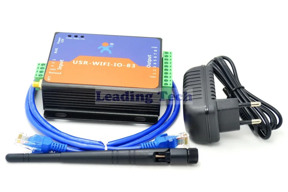 

Wifi Relay Board 8 Outputs 3 Inputs Support Andriod Iphone Windows And MAC APP USR-WIFIIO-83