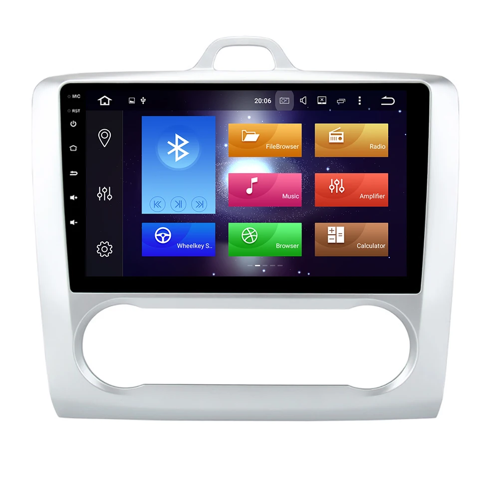 Best Aoluoya IPS 4GB RAM 32GB ROM Octa Core Android 8.0 CAR DVD Player Radio GPS Navigation For Ford Focus 2 2007 2008 2009 2010 2011 3