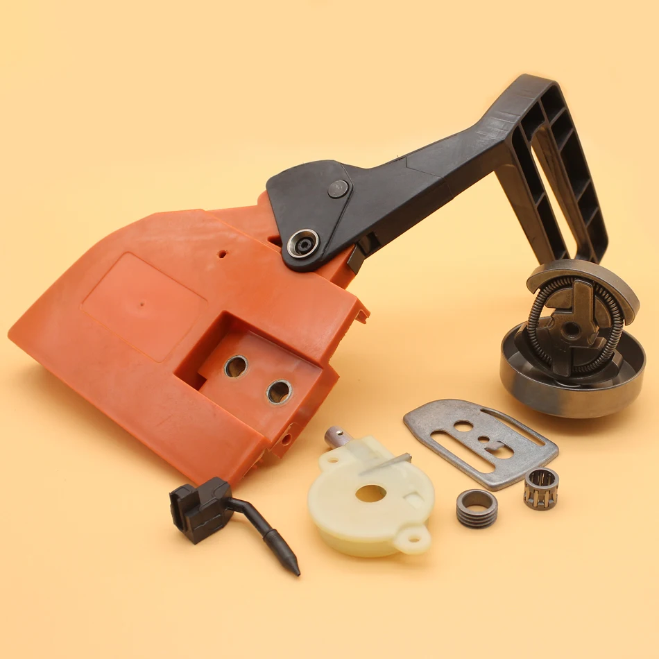 

Chain Brake Clutch Cover Oil Pump Worm Gear Bar Plate For HUSQVARNA 141 142 137 136 Chainsaw Parts