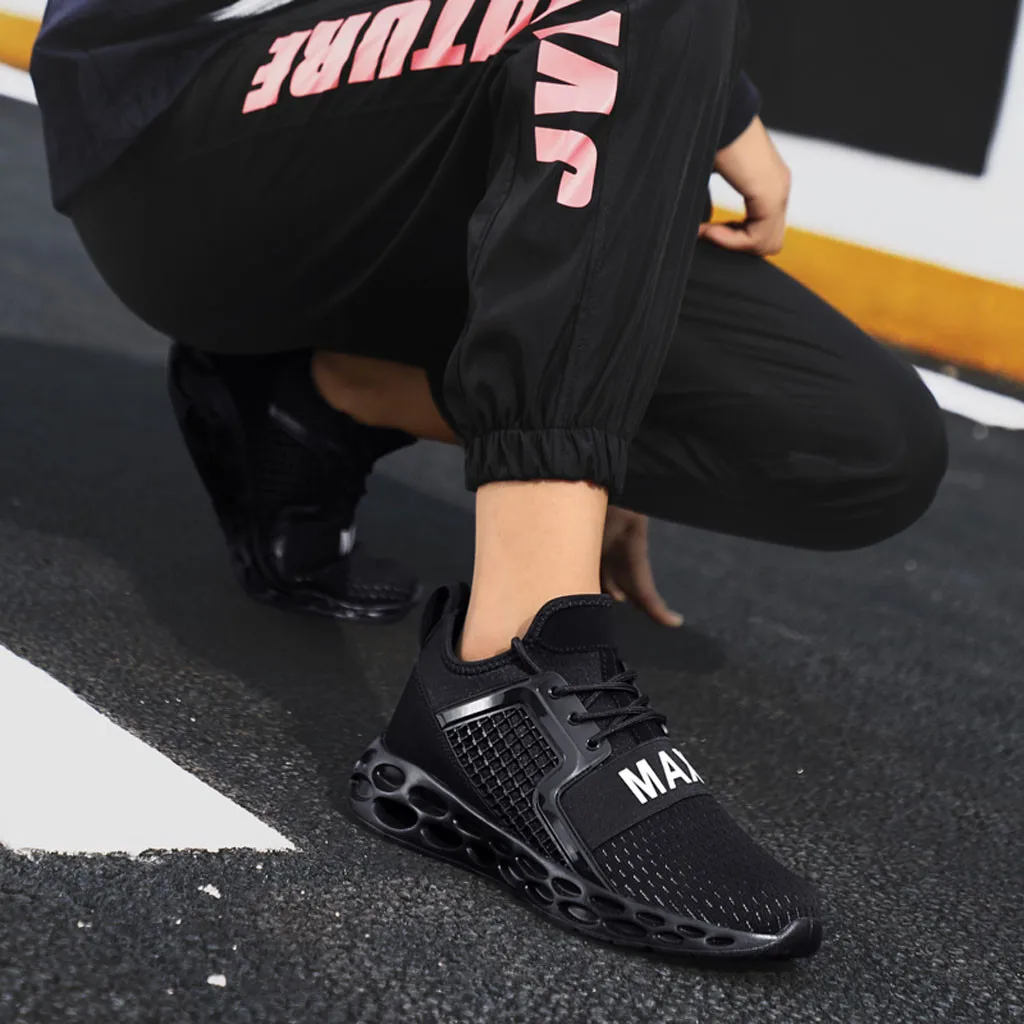 Обувь мужские кроссовки летние с буквенным принтом Zapatillas Deportivas Hombre дышащая