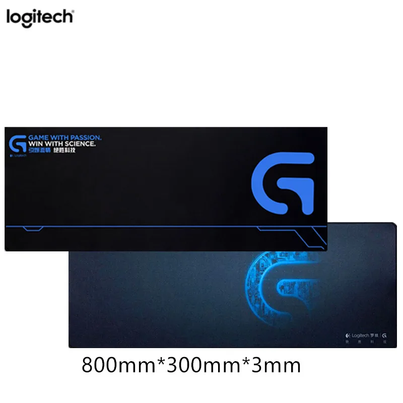 

Logitech Super Large Size Mouse Pad 800*300*3MM Natural Rubber Material Waterproof Desk Mousepad With Box Mouse Pad Large Size