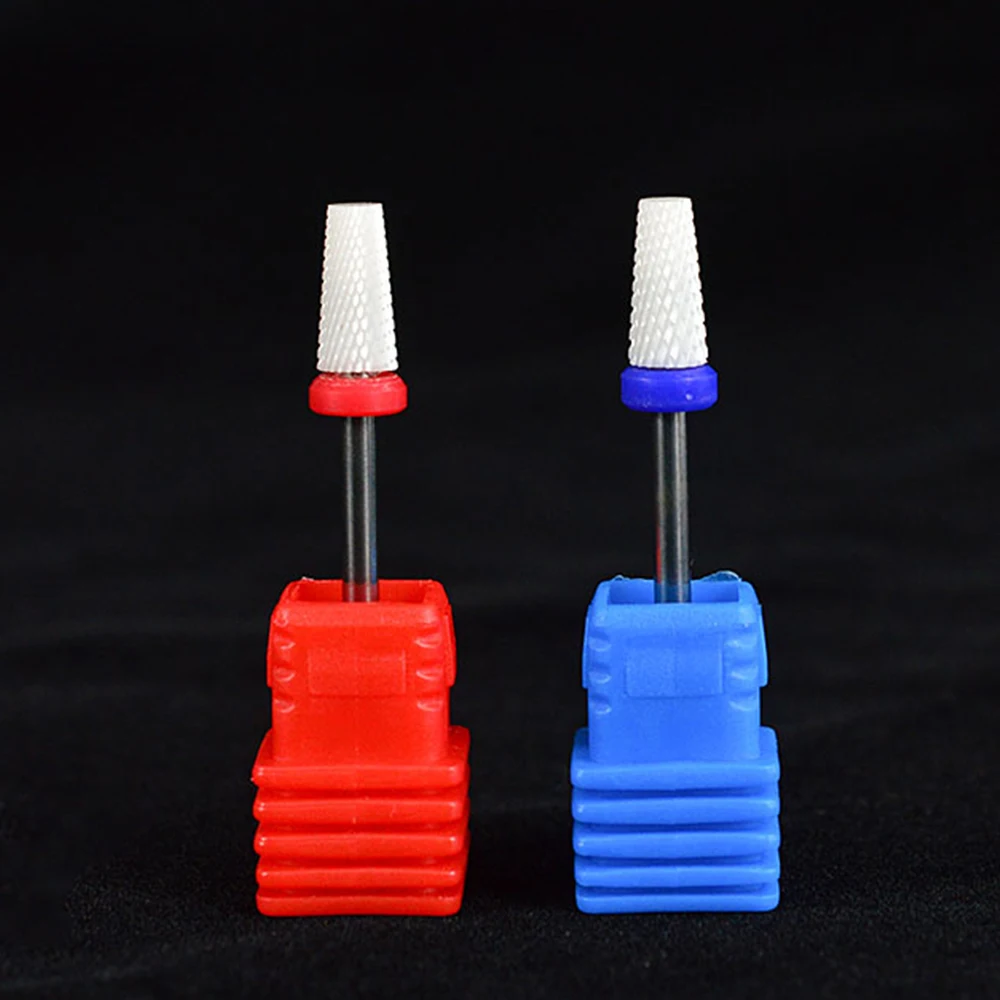 Buy 1pcs Ceramic Nail File Drill Bit Burr For Polish Grind Pro Milling Nail Art