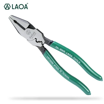 

1PCS LAOA 9 Inch CR-MO multifunctional wire cutting plier terminal crimper combination pliers wire cutter