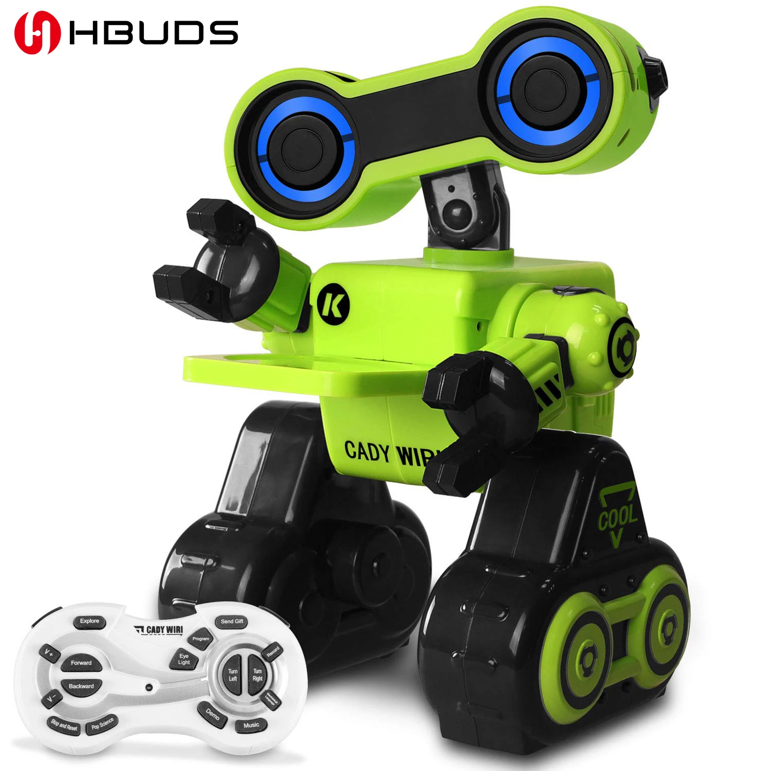 

Robot Toy Remote Voice Control Programmable Touch Sensing STEM Educational Robot Toy with Interactive Feature to Walk Dance Sing