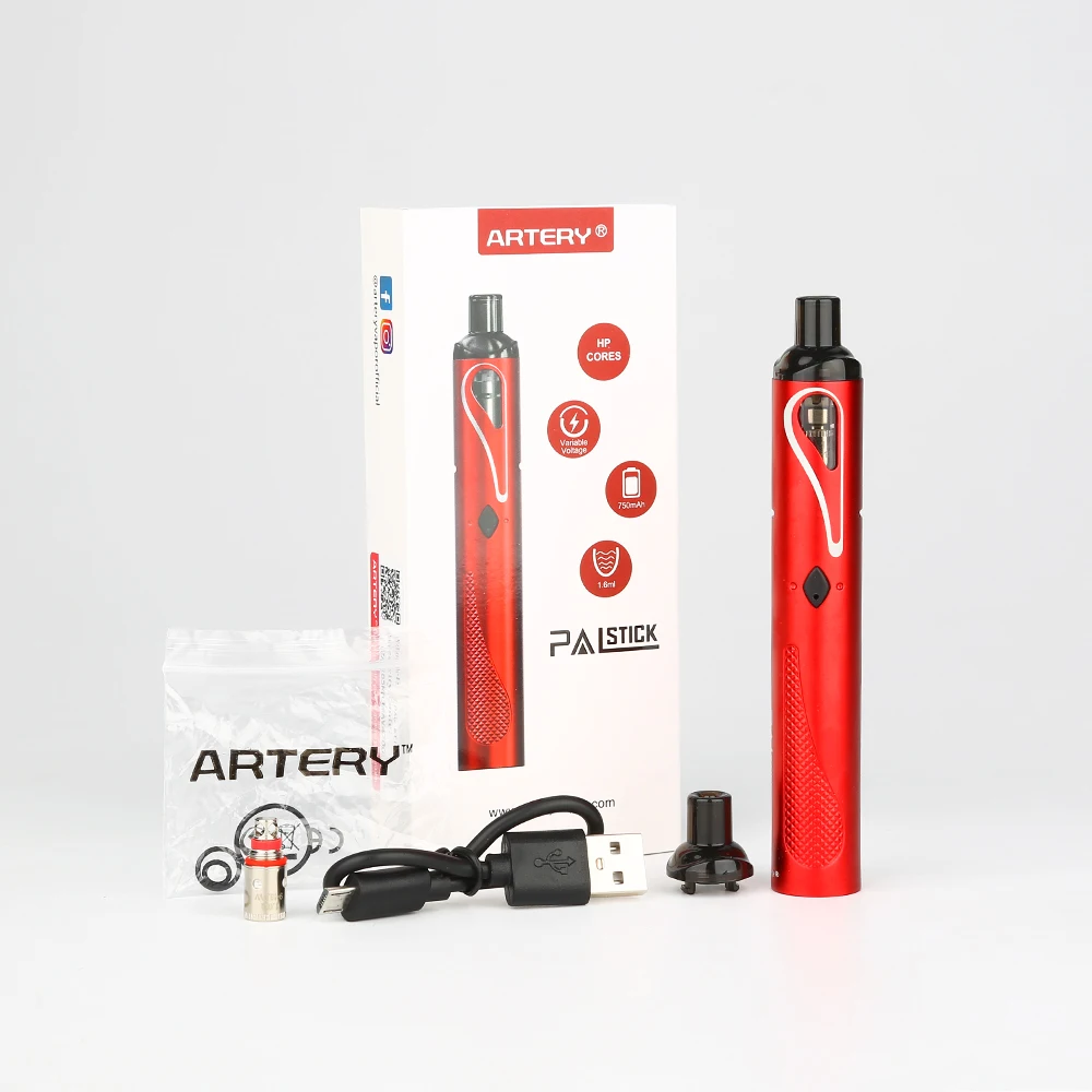 Оригинальный артерия PAL Stick AIO стартовый комплект с аккумулятором 750 мАч/1 6 мл бак и