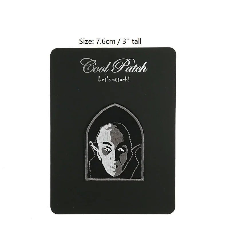 

Nosferatu Embroidered Patch Horror Movie Count Orlok Dracula Vampire Monster