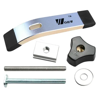 

Woodworking Ruter Table Metal Quick Acting Hold Down Clamp Set for T-Slot T-Track Woodworking Tool Accessories
