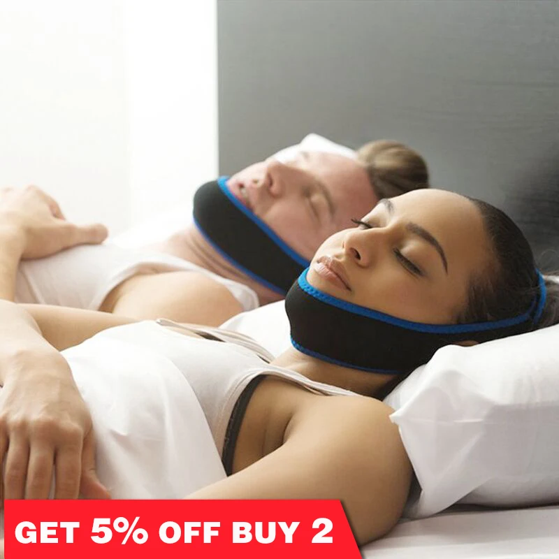 

Anti Snoring Chin Straps Mouth Guard Stop Bruxism Nose Snoring Solutions Breathing Snore Stopper For Woman Man Sleeping Care