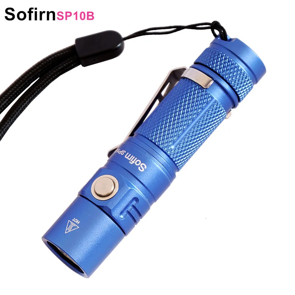 Buy Sofirn SP10B Blue Mini LED Flashlight AA 14500 CREE XP G2 LED Flashlight