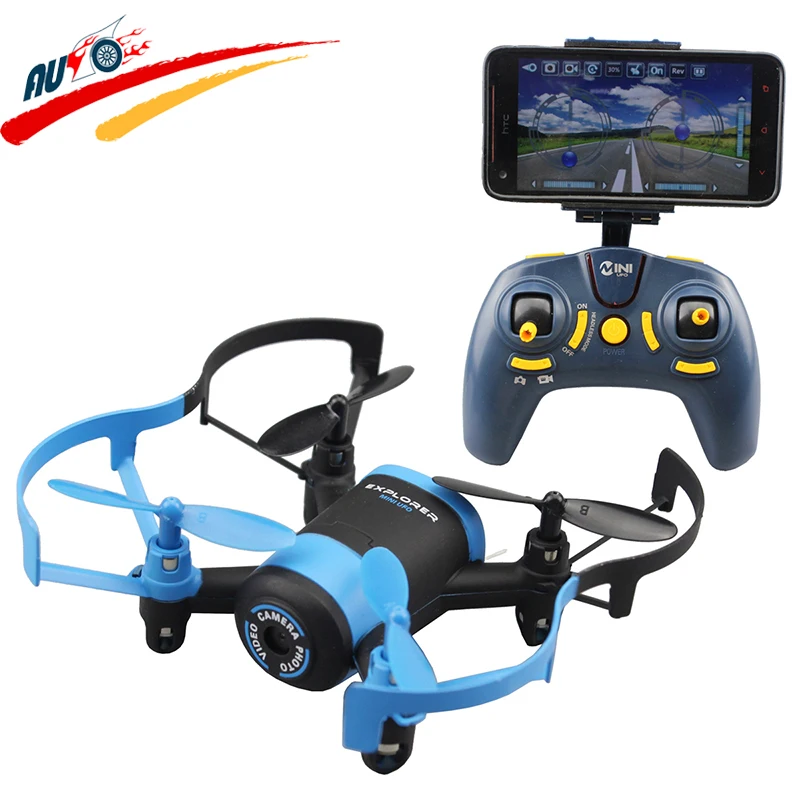 RC font b Drone b font WIFI FPV Helicopter HD 0 3MP Camera 2 4G Mini