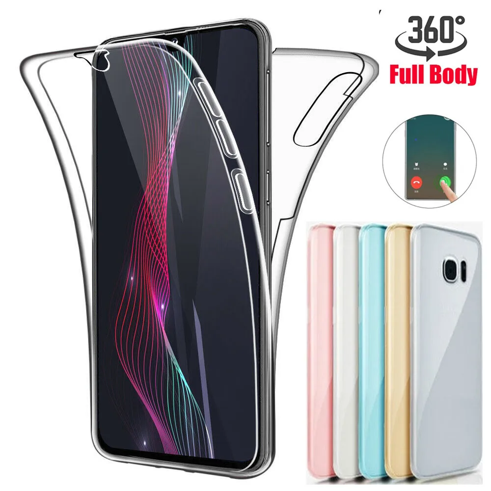 Чехол на весь корпус для Samsung Galaxy A71 A51 A10 A30 A40 A50 мягкий чехол A7 A8 2018 A750 J4 J6 Plus S20 J8 S8 S9