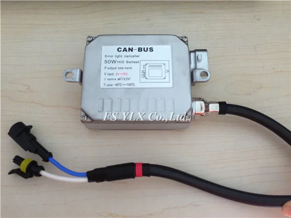 FSYLX Hy lux Canbus 50 Вт AC 9 в 16 цифровой HID Xenon балласт для H11 H4 H7 9005 9006 ксенон драйвер|ballast