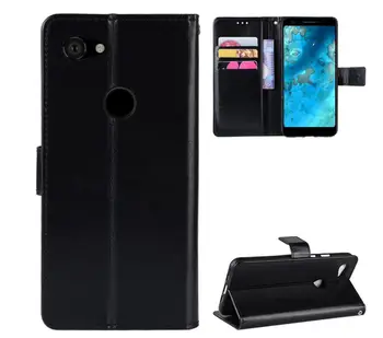 

100pcs/lot Crazy Horse Wallet Stand Flip PU Leather case For Google Pixel 3A Pixel 3A XL Pixel 3 Pixel 3XL