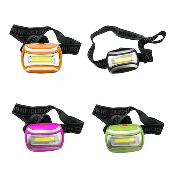 

New Waterproof LED Headlight 3 Modes Headlamp COB Outdoor Head Light Lamp Fishing Camping Hiking Cycling Hunting