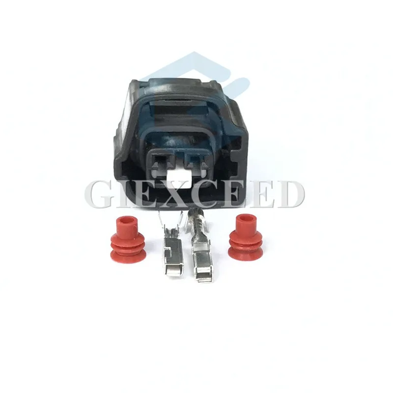 

2 Sets 2 Pin 7283-7028-30 Gearbox Socket BNC Connector Reversing Lamp Plug Temperature Sensor Connector For Toyota 11070