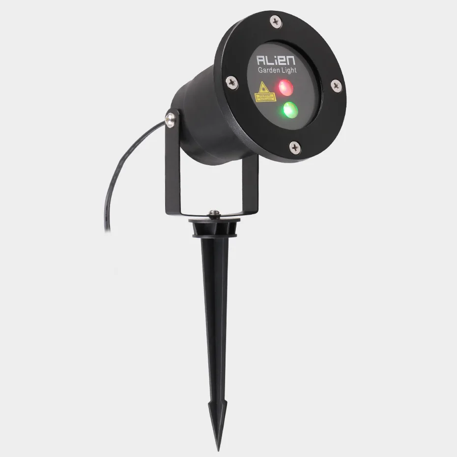 Alienígena remoto de Navidad al aire libre RG luz láser proyector muestran impermeable luces para vacaciones de Navidad árbol decoraciones de iluminación - 2