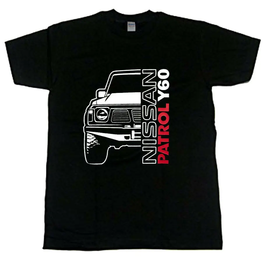 

New Hot Nissan Patrol Y60 Logo T-SHIRT mazde mersedes suz uki