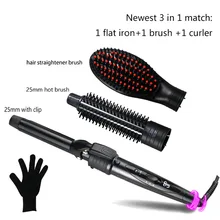 3 in 1Ceramic Styling Tools professional Hair Curling Iron Hair waver Pear Flower Cone Electric Hair Curler Roller Curling Wand 3 in 1Ceramic Styling Tools professional Hair Curling Iron Hair waver Pear Flower Cone Electric Hair Curler Roller Curling Wand