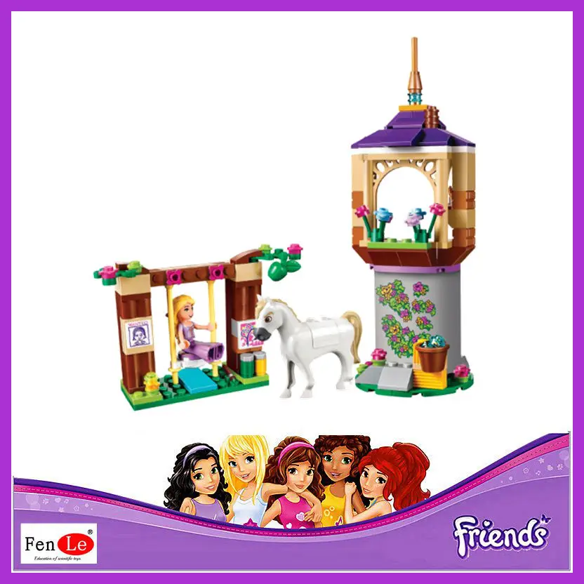

no.564 Girl Princess Series Castle Gardens Toys Building Blocks Compatible With 41065 Building Blocks Kits Toys For Children