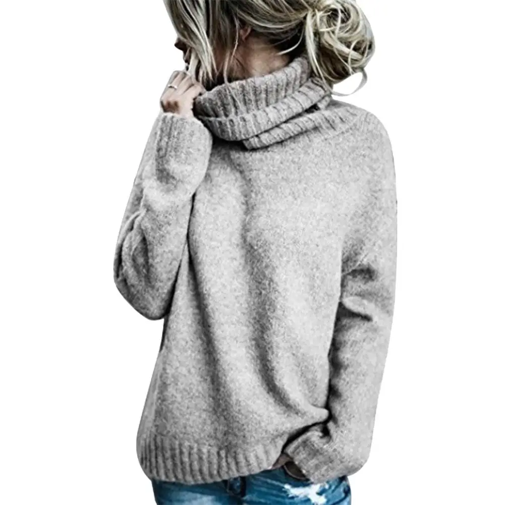 Women Turtleneck Sweaters Warm Autumn And Winter Thick Sweater Mujer Invierno Pullover Female Jumper Tops A3 | Женская одежда