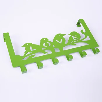

[ Fly Eagle ]Stainless Steel Bathroom Storage Rack Towel Holder Green Bird Rail Cupboard Hanger Kitchen Bar Hook Hanging Holder