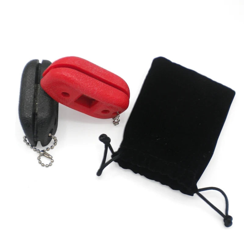 Billige Skating Grinder Runde Schwarz Diamant Skate Zubehör Einstellbare Lücke Skating Grinder Werkzeug Skate Klinge Spitzer