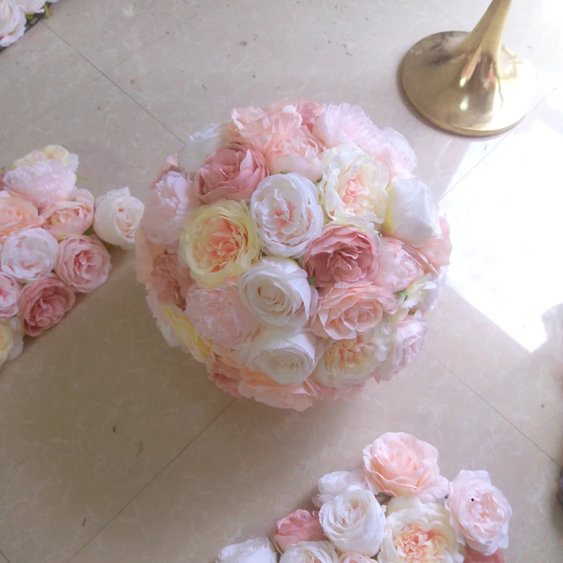 SPR свадебный стол центр цветок мяч дорога свинец искусственные цветочные свадебные и Вечерние Декорации