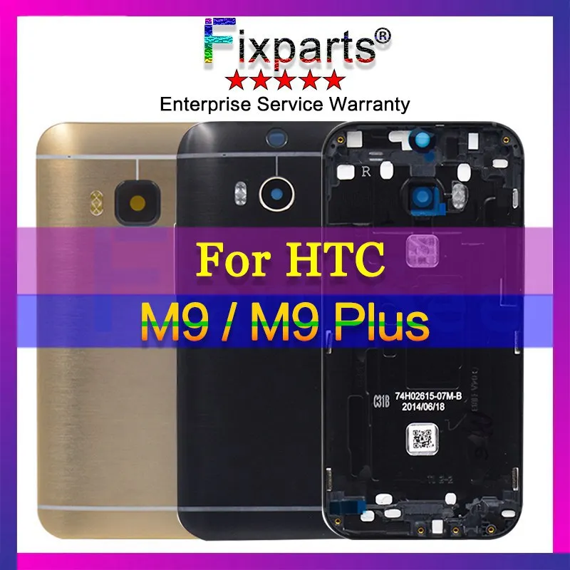 For HTC M9  M9 Plus Battery Cover  dgf