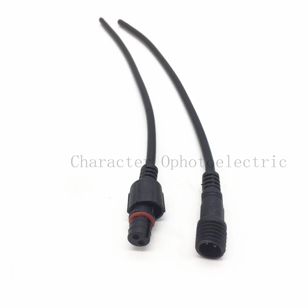 

5 Pairs 4 Pin 20cm Connectors Socket Plug 0.2mm 24AWG LED Cable Wire LED Strips Waterproof IP65 Male/Female