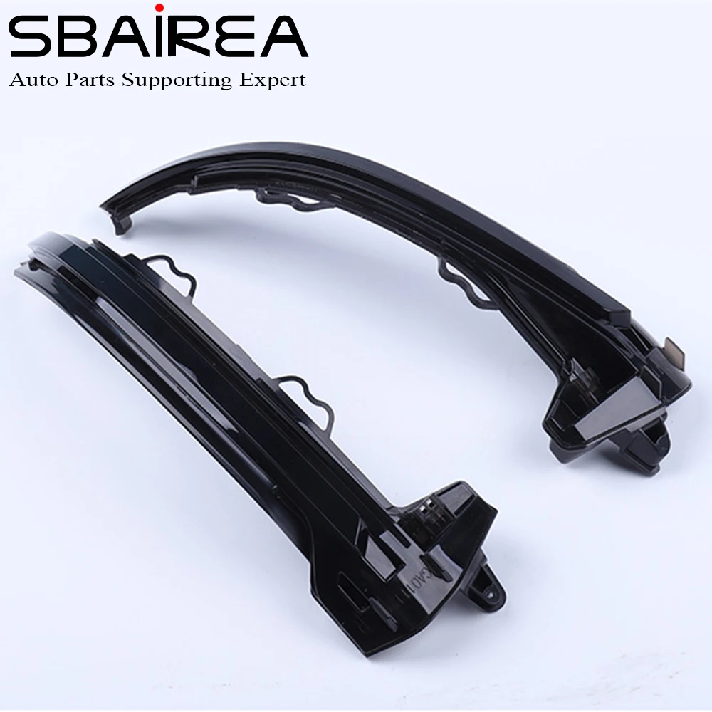 

SBAIREA Dynamic Turn Signal LED Light for Audi A4 B9 Side Mirror Light flasher A5 Side Wing Rearview Mirror Indicator 2016-2018