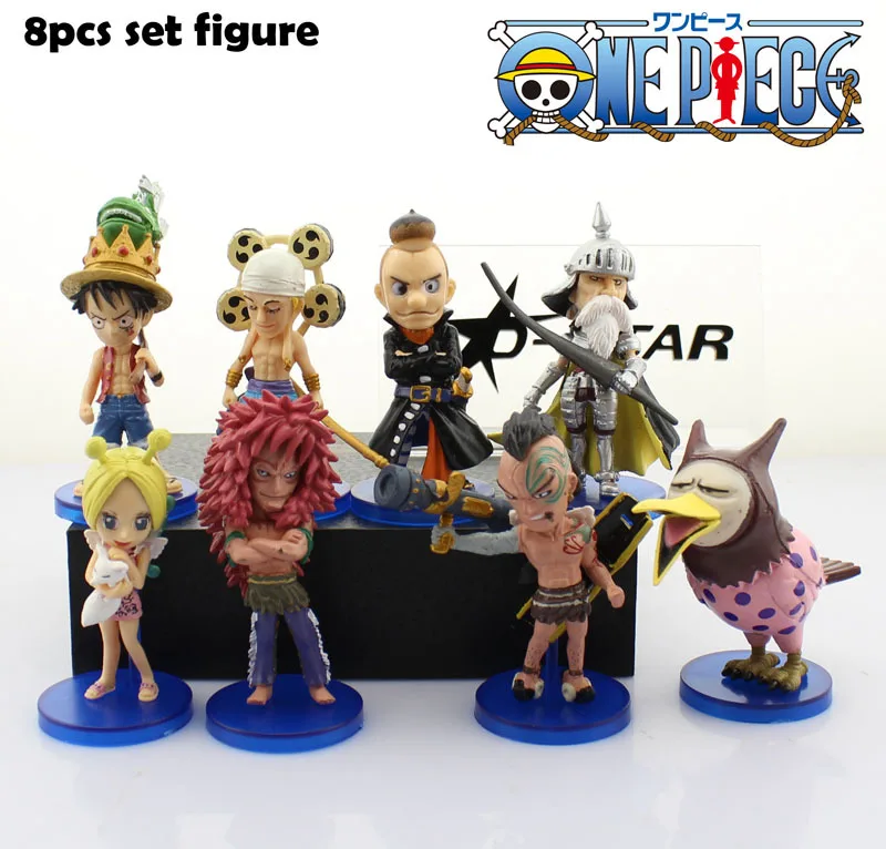 Free Shipping Cute 3 One Piece Anime Skypiea Arc The 53th Solid Set Figures Pvc Action Figure Model Toy Gift 8pcs Per Set One Piece One Piece Animepvc Action Figure Aliexpress