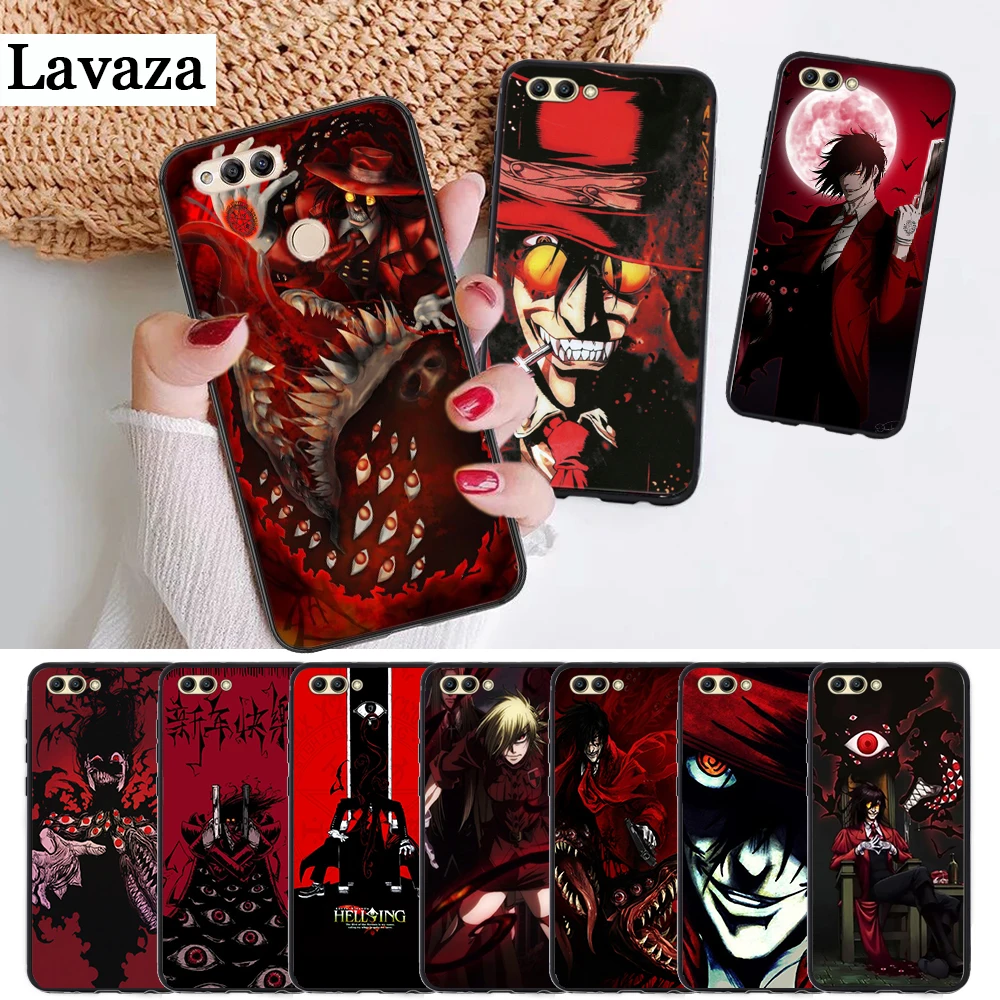 

Lavaza Anime Hellsing Alucard Fan Silicone Case for Huawei honor 6A 7A Pro 7X 8 Lite 8X 8C 9 Note 10 View 20 9X