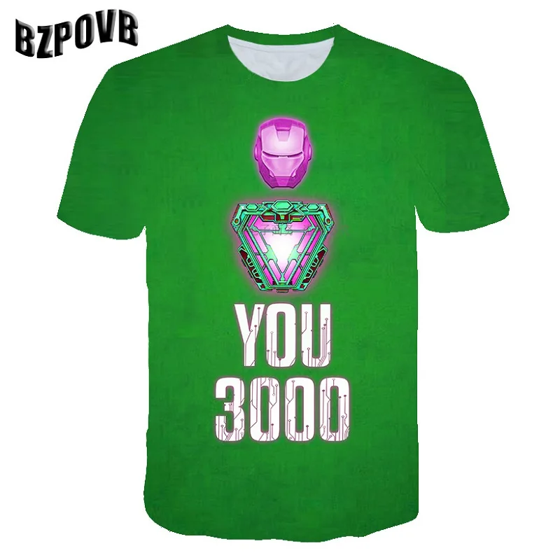 Love you 3000 союз Мстителей 4t Final Battle Marvel Manway одежда Железный человек Разрушитель